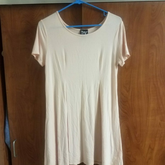 TMG New York Dresses & Skirts - Light pink T-shirt Mini Dress TMG New York Dresses & Skirts - Light pink T-shirt Mini Dress